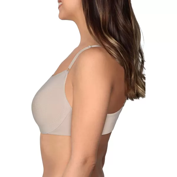 imageFruit of the Loom Womens Breathable Cami Bra with Convertible StrapsBeige