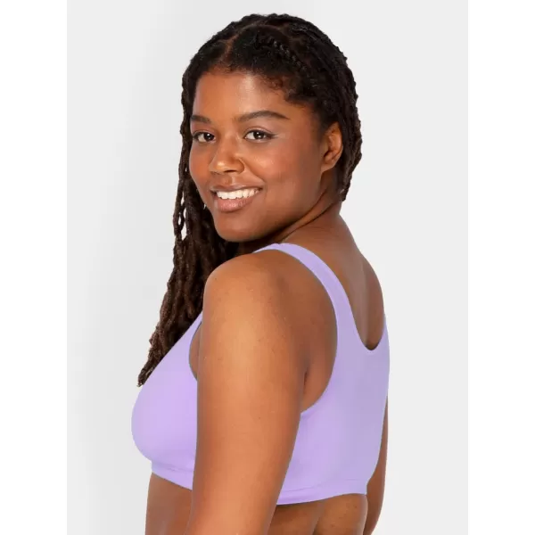 imageFruit of the Loom Womens Built Up Tank Style Sports BraCornflower BlueWhitePinkHyacinthGreyBlack