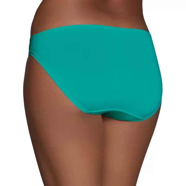 imageFruit of the Loom Womens Microfiber Underwear Lightweight ampamp Sleek Available in Plus SizeBikini  6 Pack  Colors May Vary