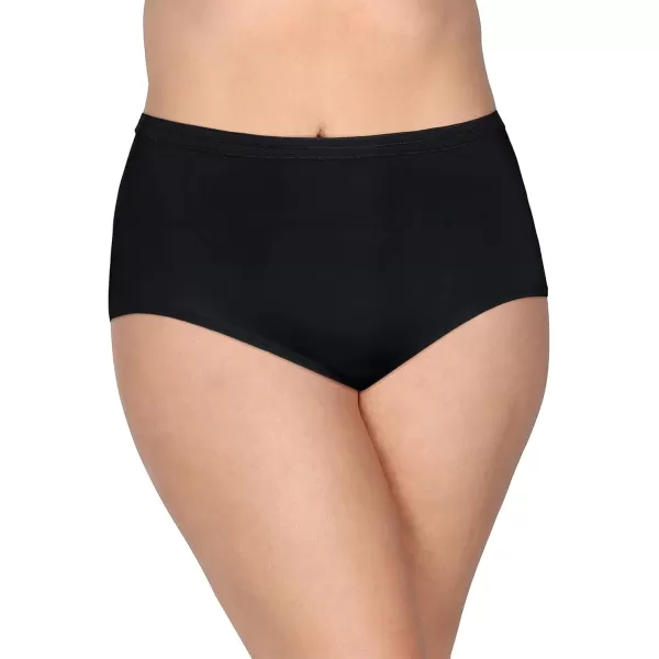 imageFruit of the Loom Womens Microfiber Underwear Lightweight ampamp Sleek Available in Plus SizePlus Size Brief  12 Pack  Colors May Vary