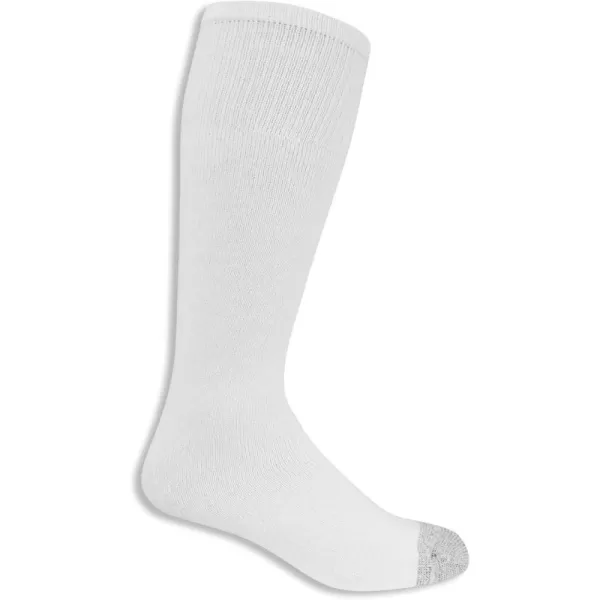 imageFruit of the Loom Mens Everyday Lightweight Comfortable Sport SocksTube  White 6 Pack