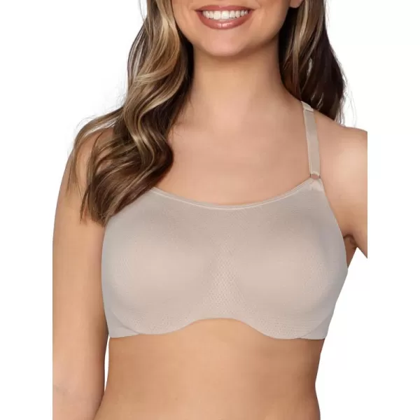 imageFruit of the Loom Womens Breathable Cami Bra with Convertible StrapsBeige