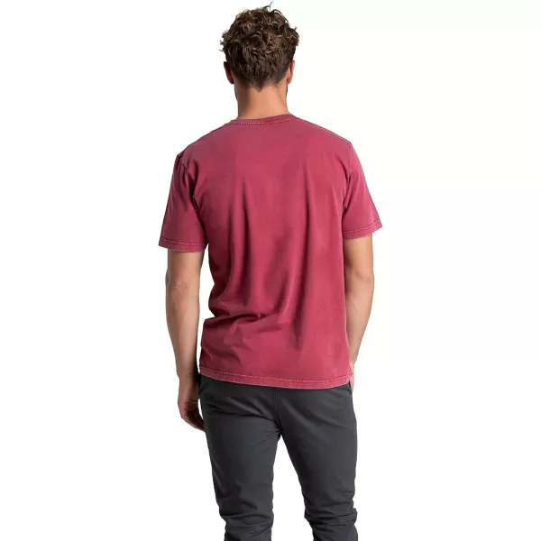 imageFruit of the Loom Mens Crafted Comfort Tee Relaxed ampamp Classic Fit Sizes S2xClassic Fit  Cotton  Iron Red