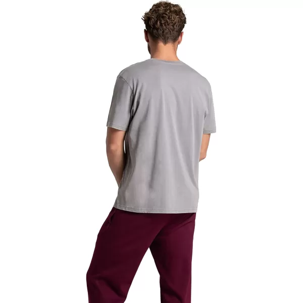 imageFruit of the Loom Mens Crafted Comfort Tee Relaxed ampamp Classic Fit Sizes S2xClassic Fit  Cotton  Rock
