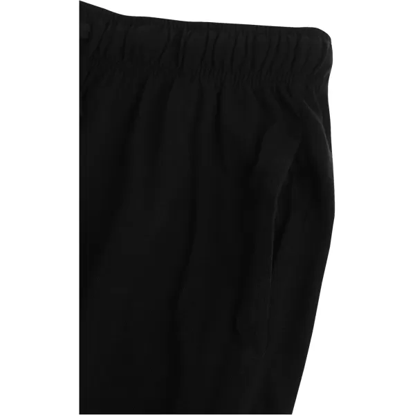 imageFruit of the Loom Mens Extended Sizes Jersey Knit Sleep Pajama Lounge Pant 1 ampamp 2 PacksBlackNavy 2pack