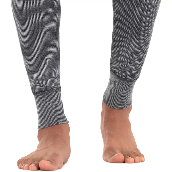 imageFruit of the Loom Mens Recycled Premium Waffle Thermal Underwear Long Johns Bottom 1 2 3 and 4 PacksBlackBlackGreystone Heather