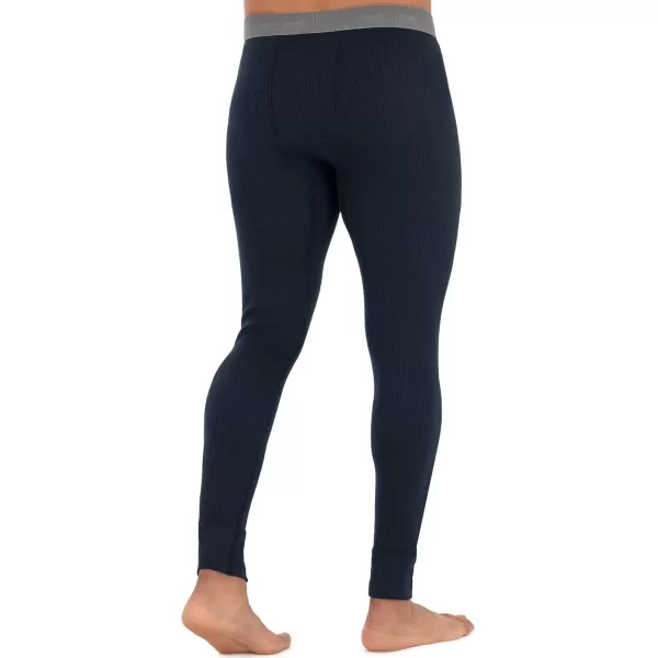 imageFruit of the Loom Mens Recycled Premium Waffle Thermal Underwear Long Johns Bottom 1 2 3 and 4 PacksBlackNavy