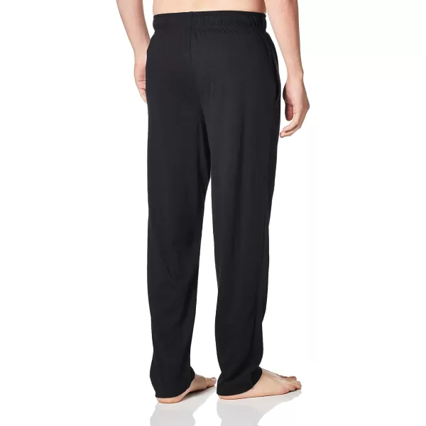 imageFruit of the Loom mens Breathable Jersey Sleep PantBlack