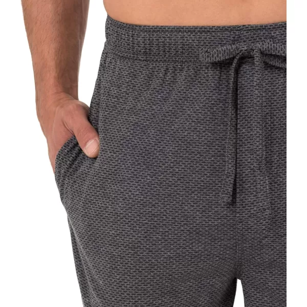 imageFruit of the Loom mens Breathable Jersey Sleep PantGrey Heather