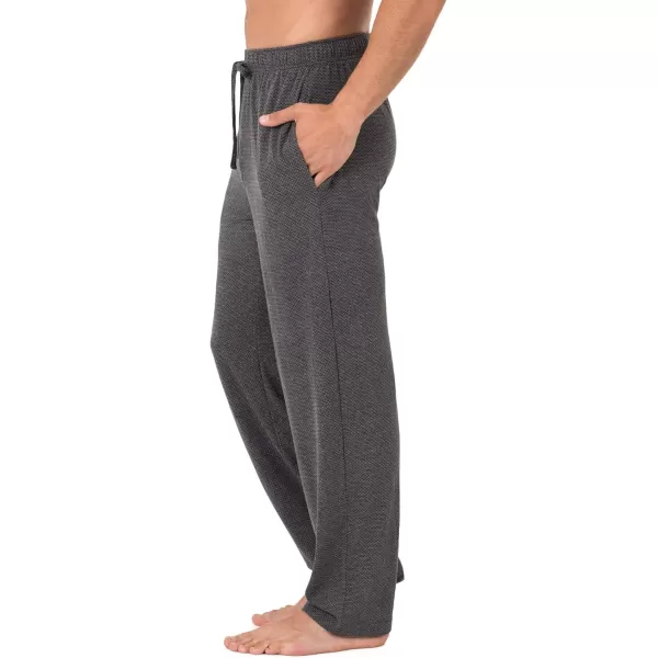 imageFruit of the Loom mens Breathable Jersey Sleep PantGrey Heather