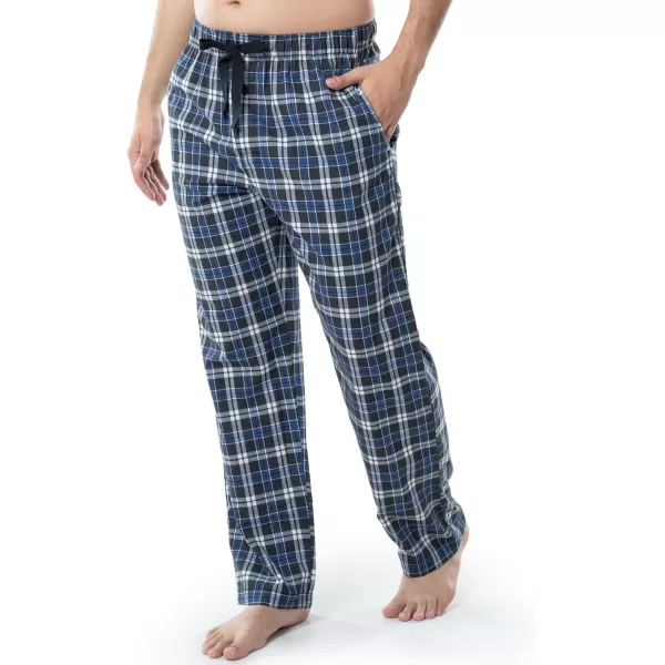 imageFruit of the Loom mens Broadcloth Woven Sleep Pajama PantBlack Plaid