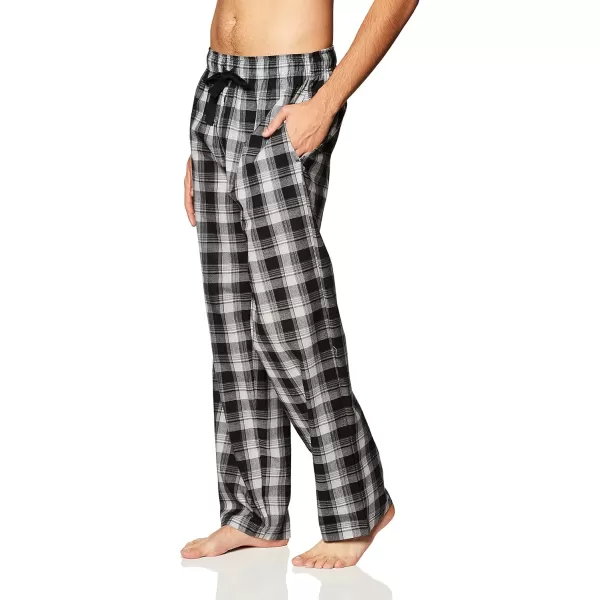 imageFruit of the Loom mens Broadcloth Woven Sleep Pajama PantEbony