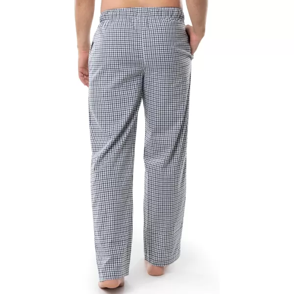 imageFruit of the Loom mens Broadcloth Woven Sleep Pajama PantEbony Plaid