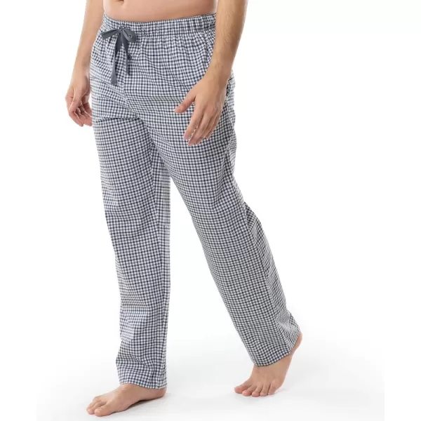 imageFruit of the Loom mens Broadcloth Woven Sleep Pajama PantEbony Plaid