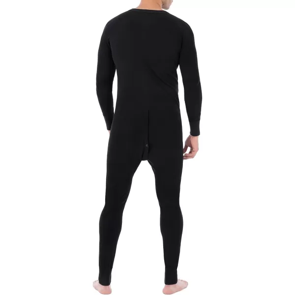 imageFruit of the Loom mens Premium Thermal Union SuitBlack