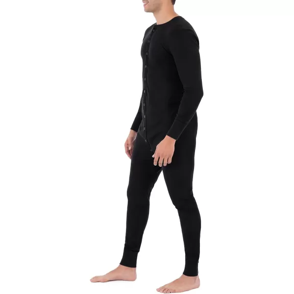 imageFruit of the Loom mens Premium Thermal Union SuitBlack