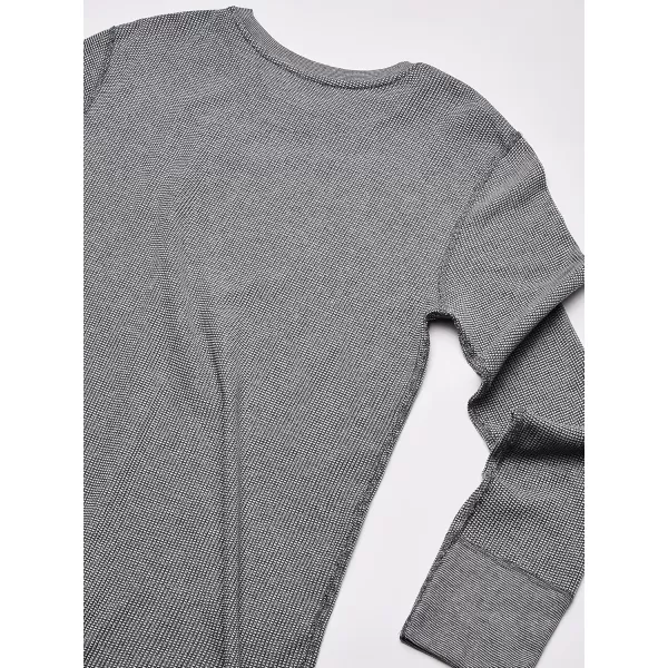 imageFruit of the Loom mens Recycled Waffle Thermal Underwear Crew Top 1 and 2 PacksGreystone Heather