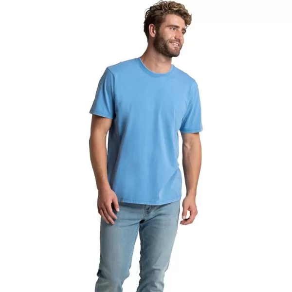 imageFruit of the Loom Mens Crafted Comfort Tee Relaxed ampamp Classic Fit Sizes S2xClassic Fit  Cotton  Favorite Blue