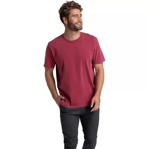 imageFruit of the Loom Mens Crafted Comfort Tee Relaxed ampamp Classic Fit Sizes S2xClassic Fit  Cotton  Iron Red