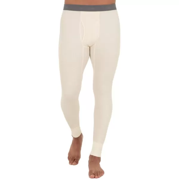 imageFruit of the Loom Mens Recycled Premium Waffle Thermal Underwear Long Johns Bottom 1 2 3 and 4 PacksNatural