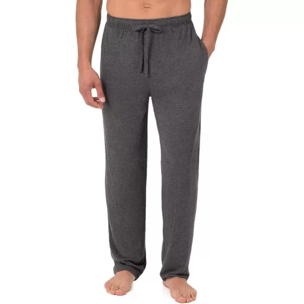 imageFruit of the Loom mens Breathable Jersey Sleep PantGrey Heather