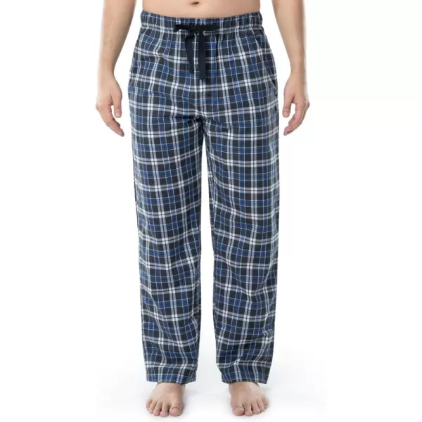 imageFruit of the Loom mens Broadcloth Woven Sleep Pajama PantBlack Plaid