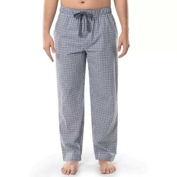 imageFruit of the Loom mens Broadcloth Woven Sleep Pajama PantEbony Plaid