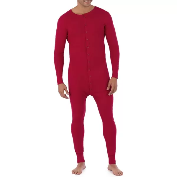 imageFruit of the Loom mens Premium Thermal Union SuitRed