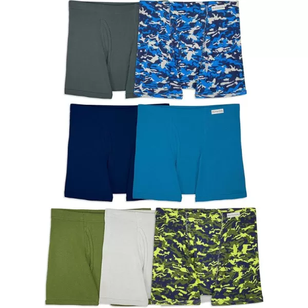 Fruit of the Loom Boys Boxer Briefs7 Pack  Assorted Colors