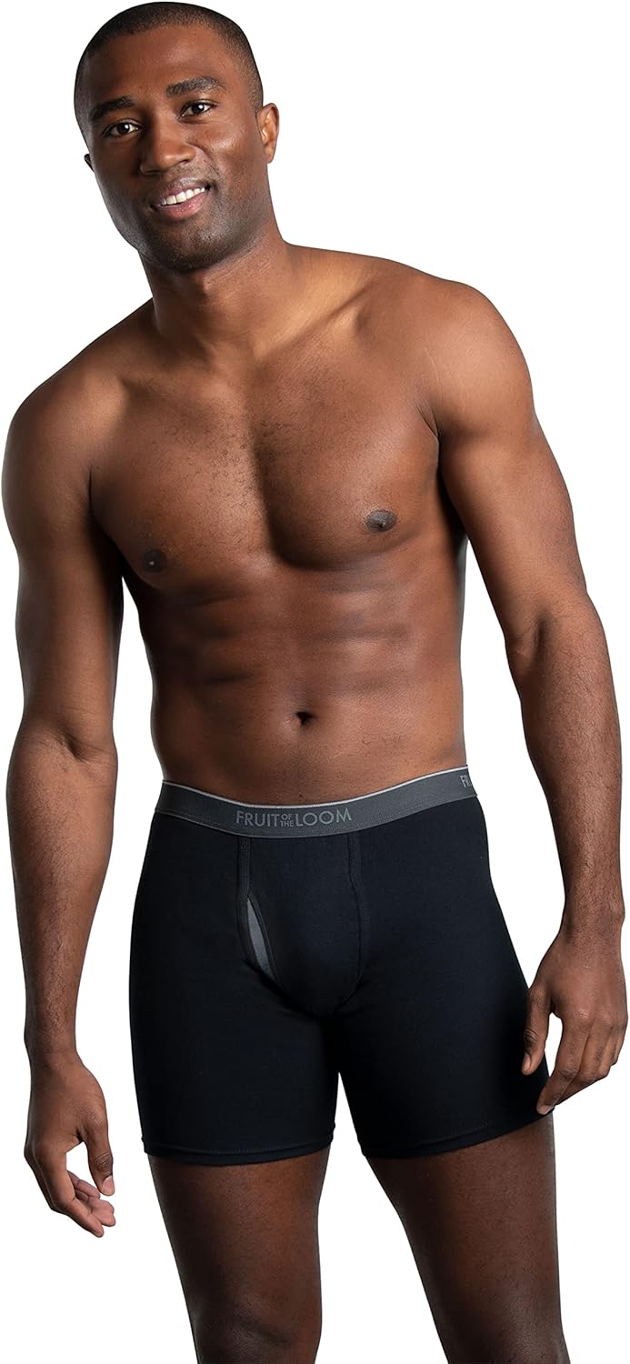 imageFruit of the Loom Mens Coolzone Boxer Briefs Moisture Wicking ampamp Breathable Assorted Color Multipacks12 Pack  Assorted Colors