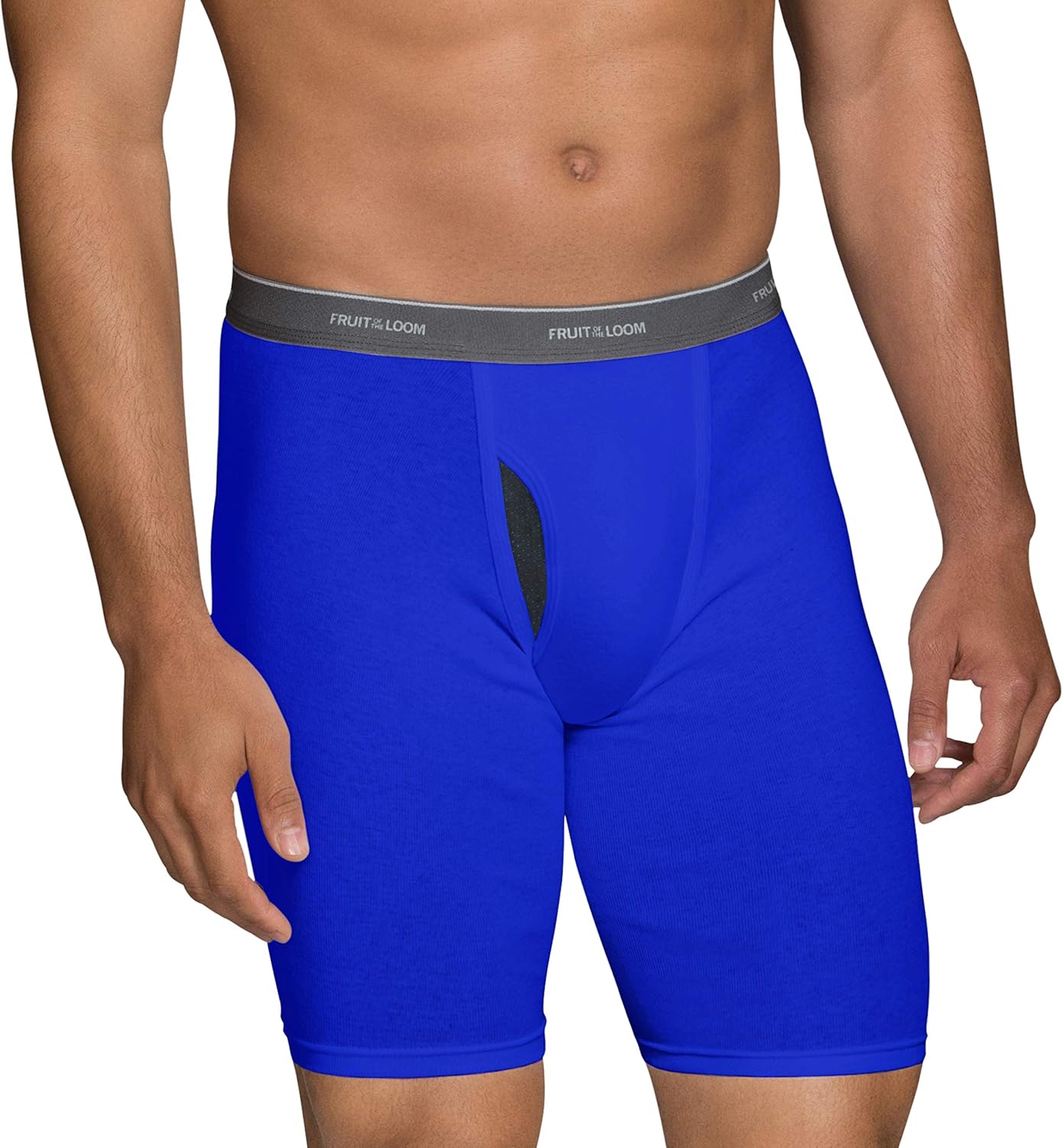 imageFruit of the Loom Mens Coolzone Boxer Briefs Moisture Wicking ampamp Breathable Assorted Color MultipacksLong Leg  7 Pack  Assorted Colors