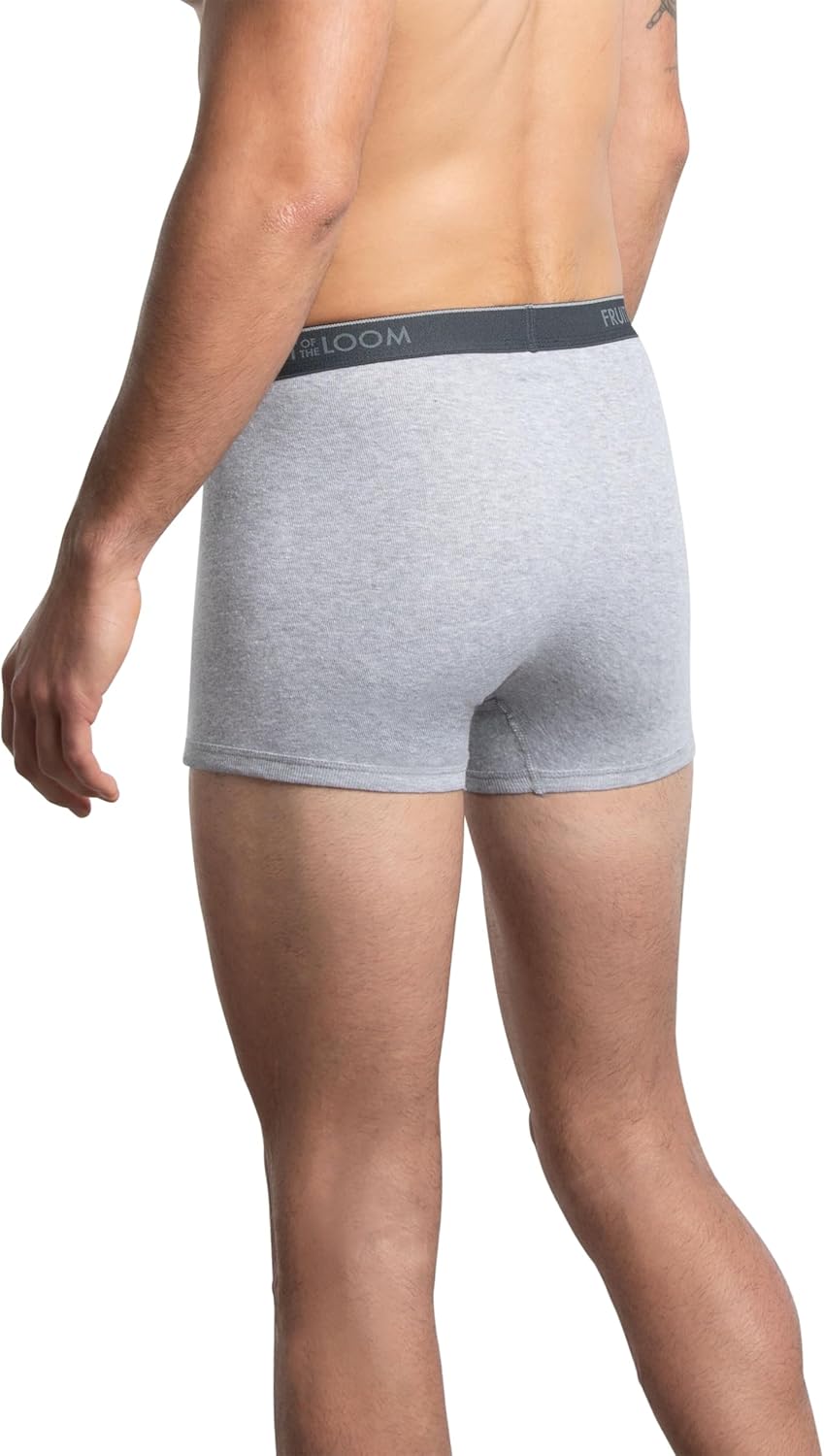 imageFruit of the Loom Mens Coolzone Boxer Briefs Moisture Wicking ampamp Breathable Assorted Color MultipacksShort Leg  7 Pack  BlackGray