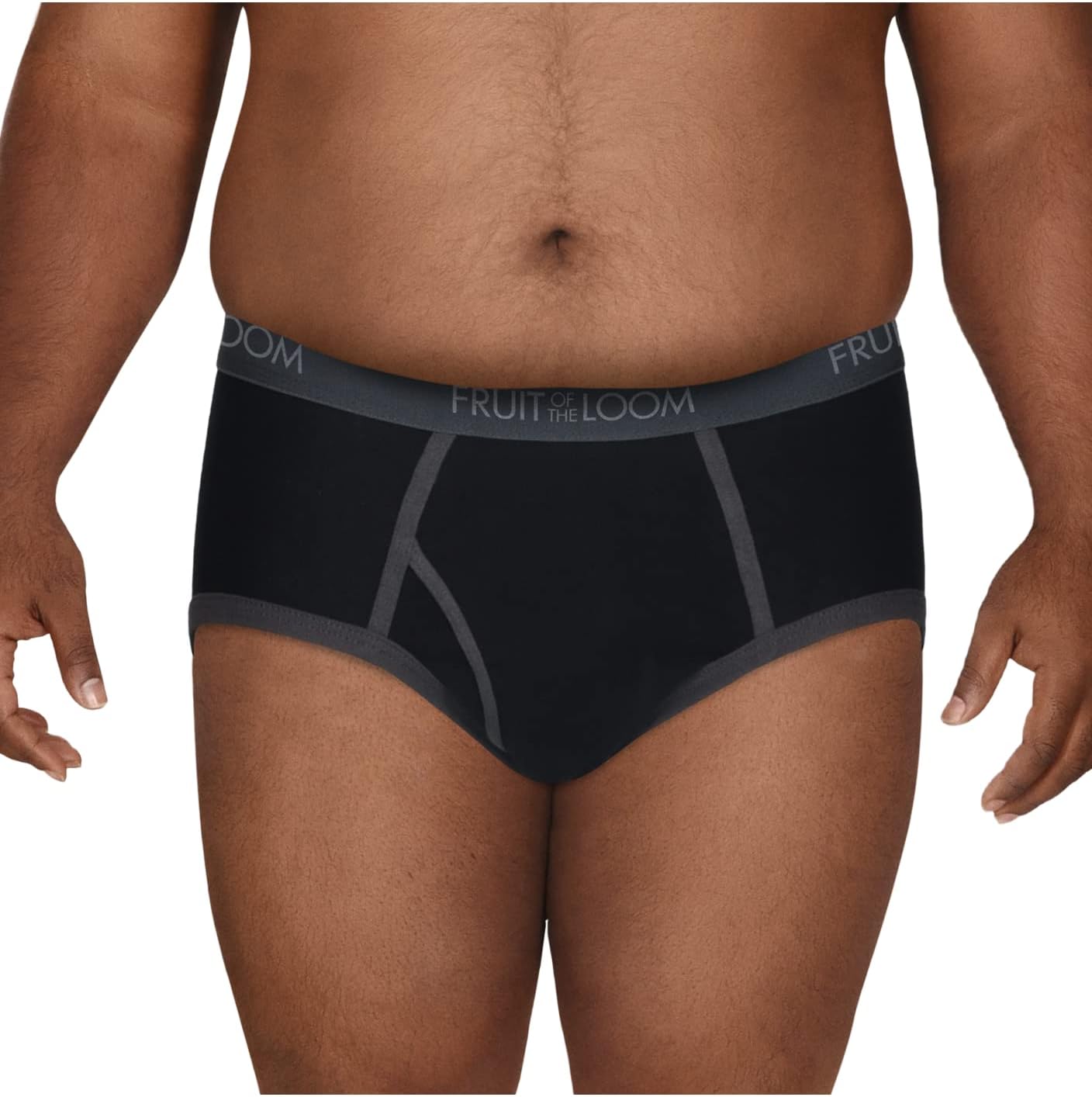 imageFruit of the Loom Mens TagFree Cotton Briefs Big Man6 PackAssorted XXLarge