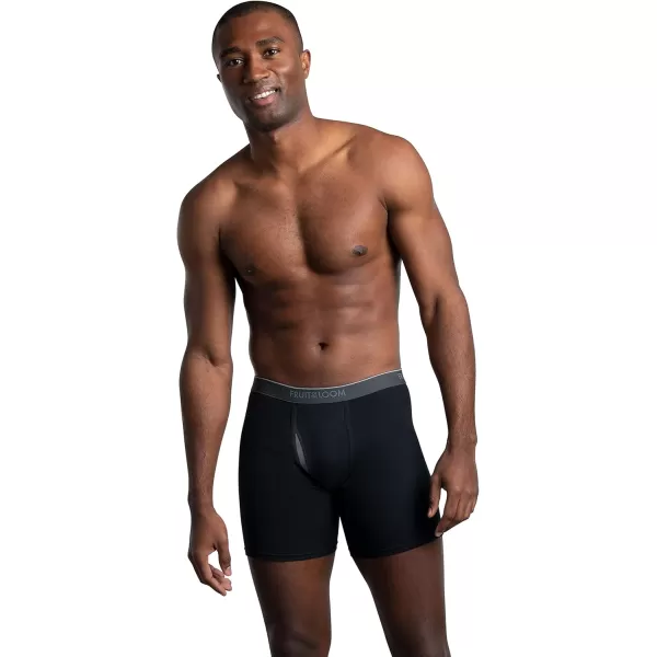 imageFruit of the Loom Mens Coolzone Boxer Briefs Moisture Wicking ampamp Breathable Assorted Color Multipacks12 Pack  Assorted Colors