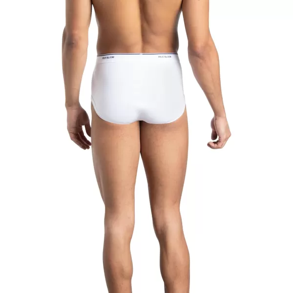 imageFruit of the Loom Mens TagFree Cotton Briefs9 Pack  White