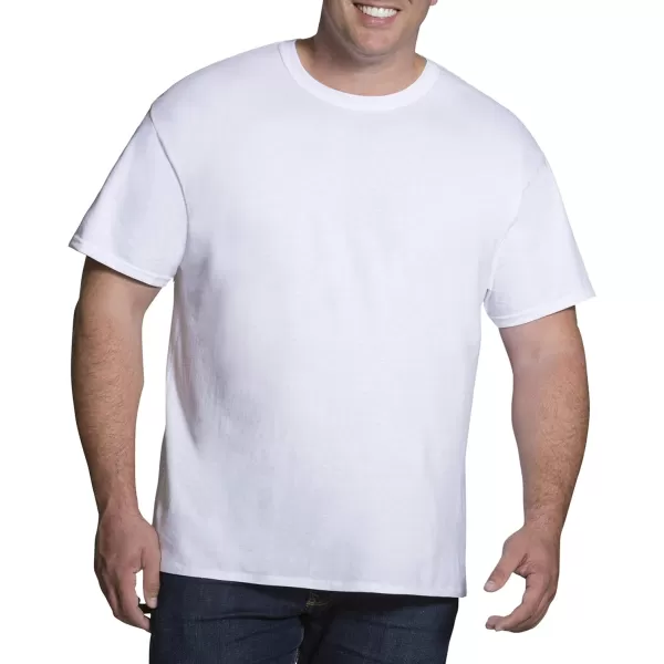 imageFruit of the Loom mens Big and Tall Tagfree UndershirtsBig Man  Crew  3 Pack