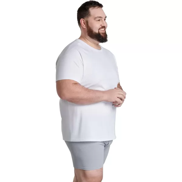 imageFruit of the Loom mens Big and Tall Tagfree UndershirtsWhite