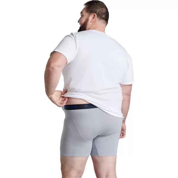 imageFruit of the Loom mens Premium Breathable Boxer Briefs Regular ampamp Big ManBig Man  Cotton Mesh  3 Pack  Assorted