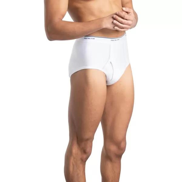 imageFruit of the Loom mens Tagfree Cotton Briefs15 Pack  White