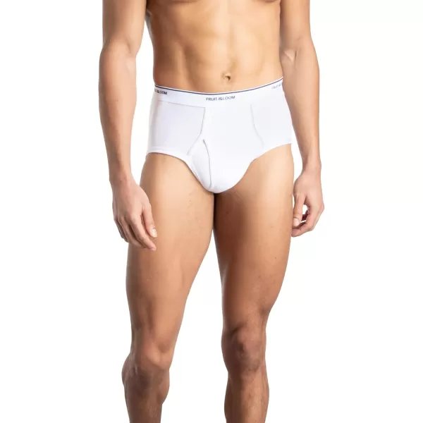 imageFruit of the Loom mens Tagfree Cotton Briefs15 Pack  White