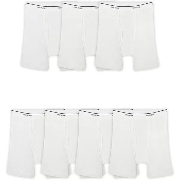 7 Pack - White