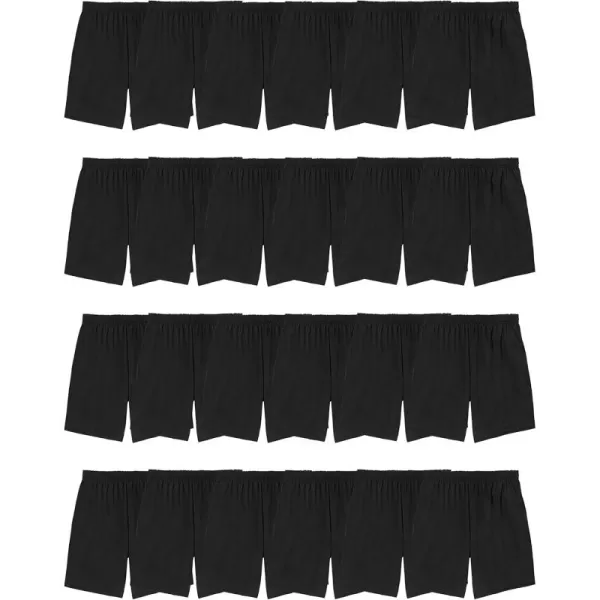 imageFruit of the Loom Mens Eversoft Cotton Shorts with Pockets S4XL24 Pack  Black