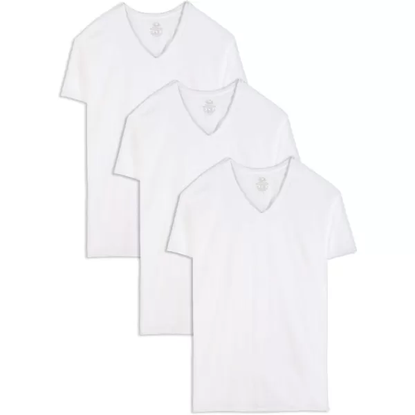 imageFruit of the Loom Mens Size Big TagFree Underwear ampamp Undershirts Tall ManV Neck3 Pack 3XLarge