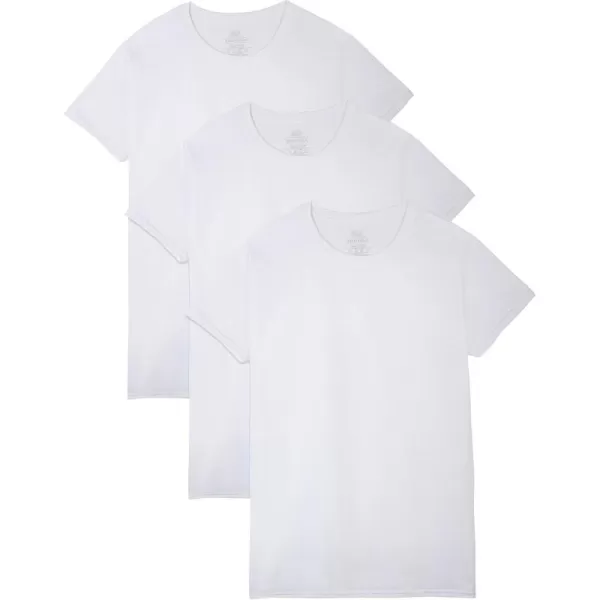 imageFruit of the Loom mens Big and Tall Tagfree UndershirtsWhite