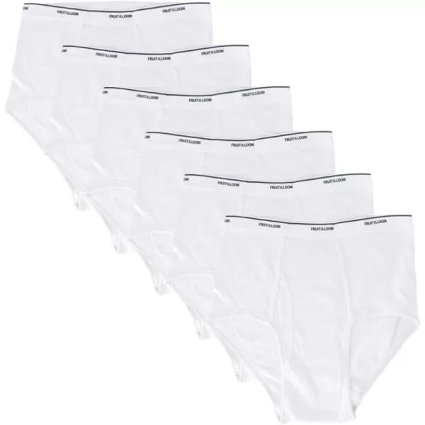 imageFruit of the Loom mens Tagfree Cotton BriefsWhite