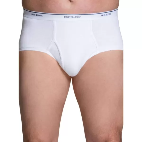 imageFruit of the Loom mens Tagfree Cotton BriefsWhite 6  Pack