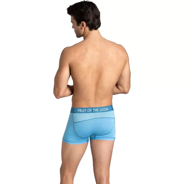 imageFruit of the Loom Mens Getaway Boxer Briefs Lightweight Breathable Fabric Quick Dry ampamp Odor ControlTrunk  Assorted Colors