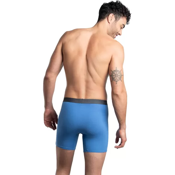 imageFruit of the Loom Mens Premium TagFree Cotton Underwear Regular ampamp Big ManBoxer Brief  4 Pack  Assorted