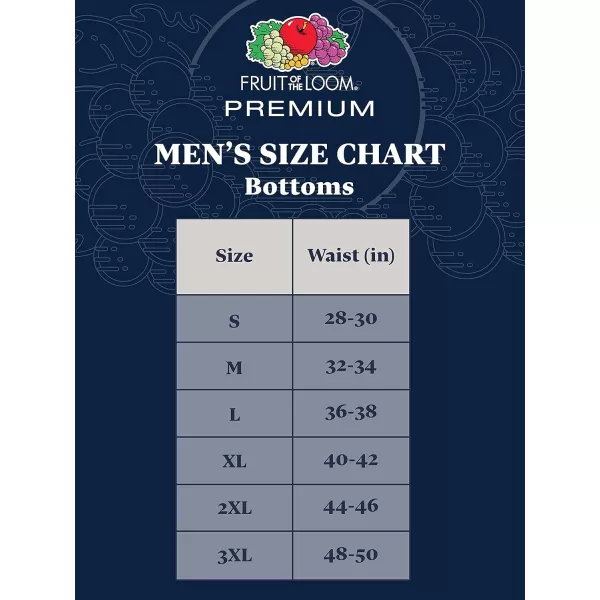 imageFruit of the Loom Mens Premium TagFree Cotton Underwear Regular ampamp Big ManBoxer Brief  4 Pack  Assorted