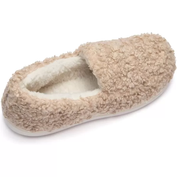 imageFruit of the Loom Womens Berber Loafer SlipperTan